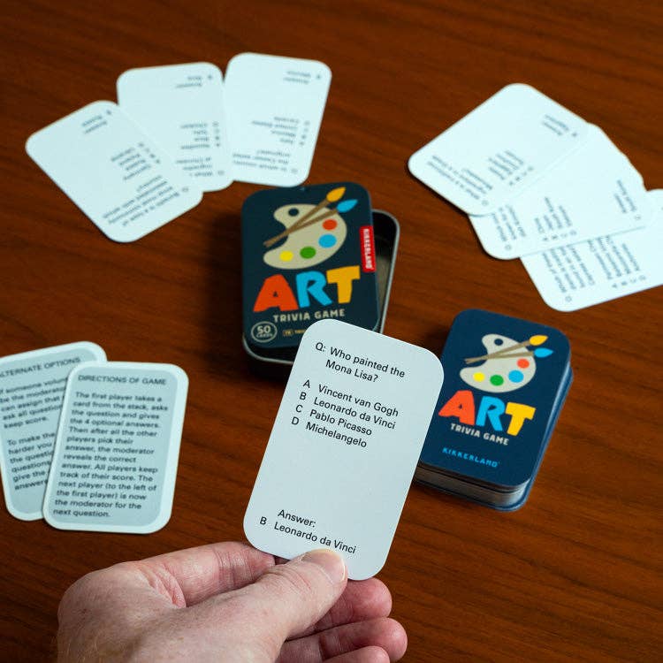 Kikkerland Design Inc - Wholesale Card Game - Art Trivia2