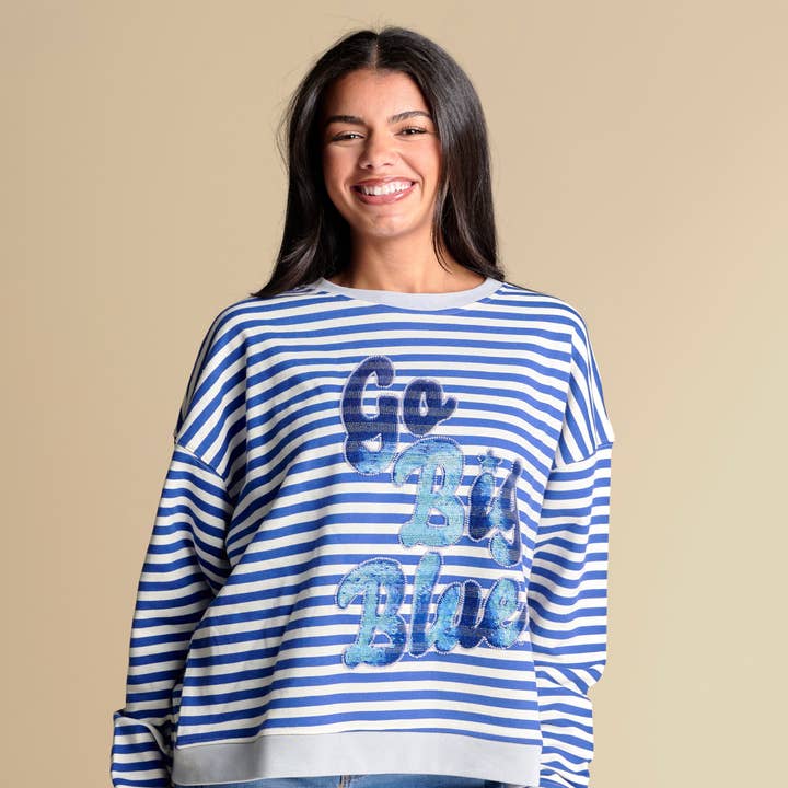 The Stripe Pullover | Kentucky for wholesale by Stewart Simmons