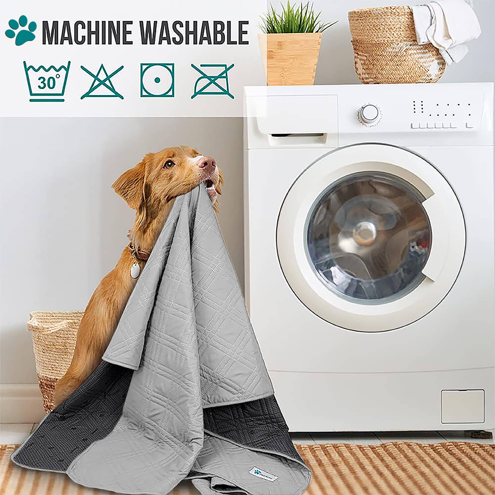 PetAmi - Vente Couverture – chat et chien - Housse de canapé imperméable pour animaux de compagnie35