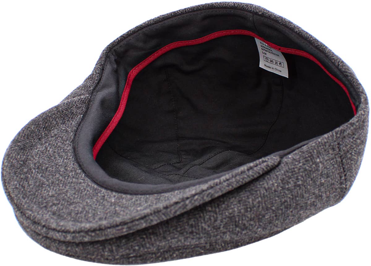 KBETHOS - Wholesale Newsboy/Schoolboy Hat - Men's - Solid Wool Blend Ivy11