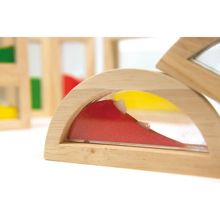 8 pcs. Wooden Blocks with Sand for wholesale by TOYS SERVICE, SL. -ANDREU TOYS-