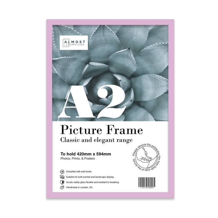 Lilac A2 Picture Frame for wholesale by WholesaleFrames.co.uk