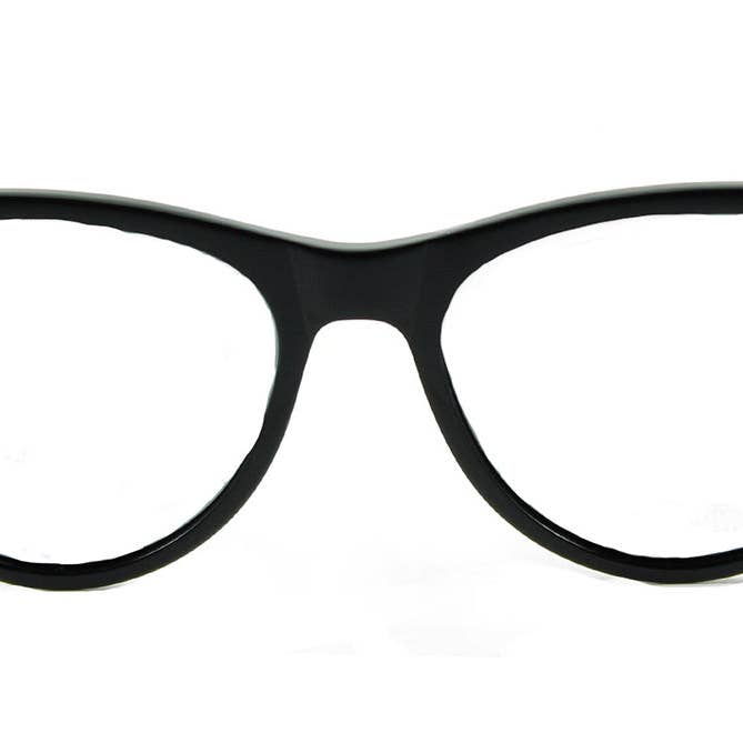 Audrey Cat Eye Bril - Zwart voor wholesale door Retropeepers Ltd