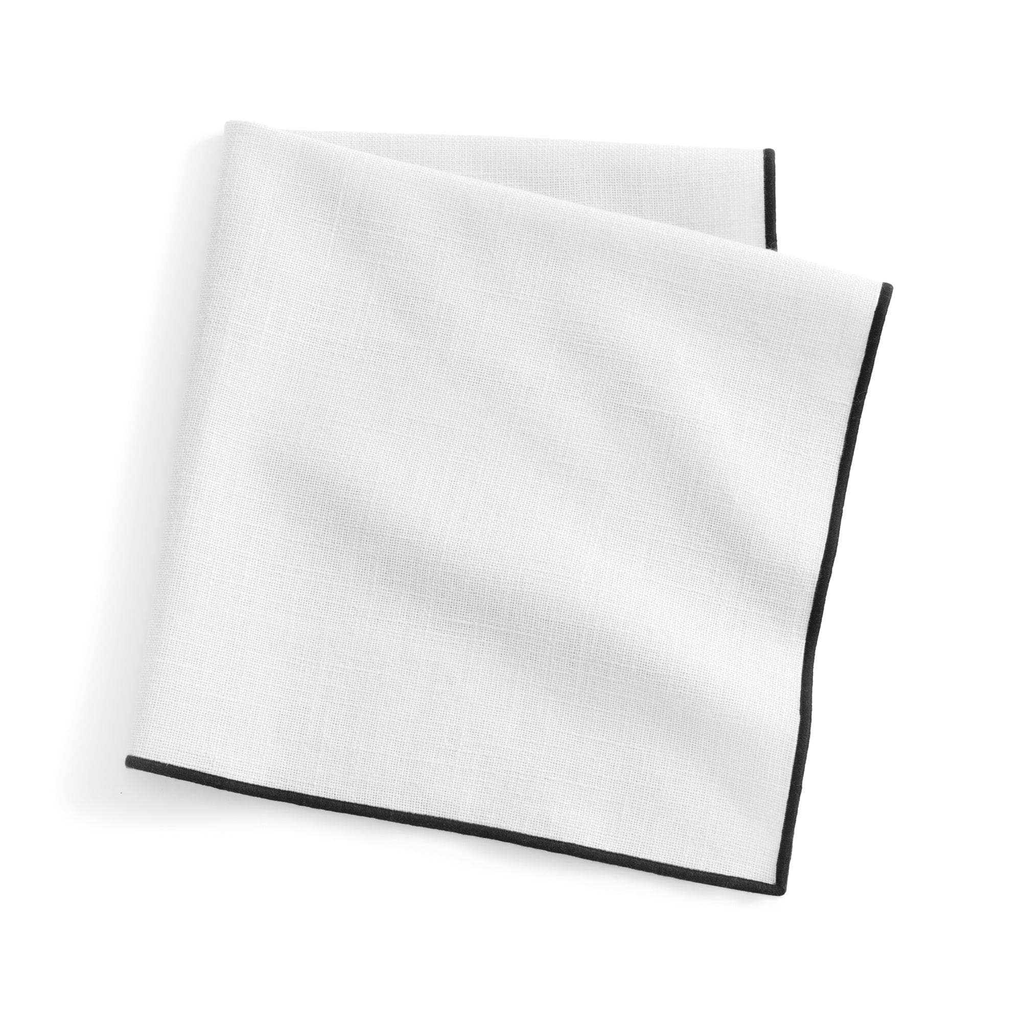 Threadmade Home - Wholesale Dinner & Cloth Napkin - Villeroy and Boch Manufacture Rock Merrow Stitch Cotton Napkin, Set of 46