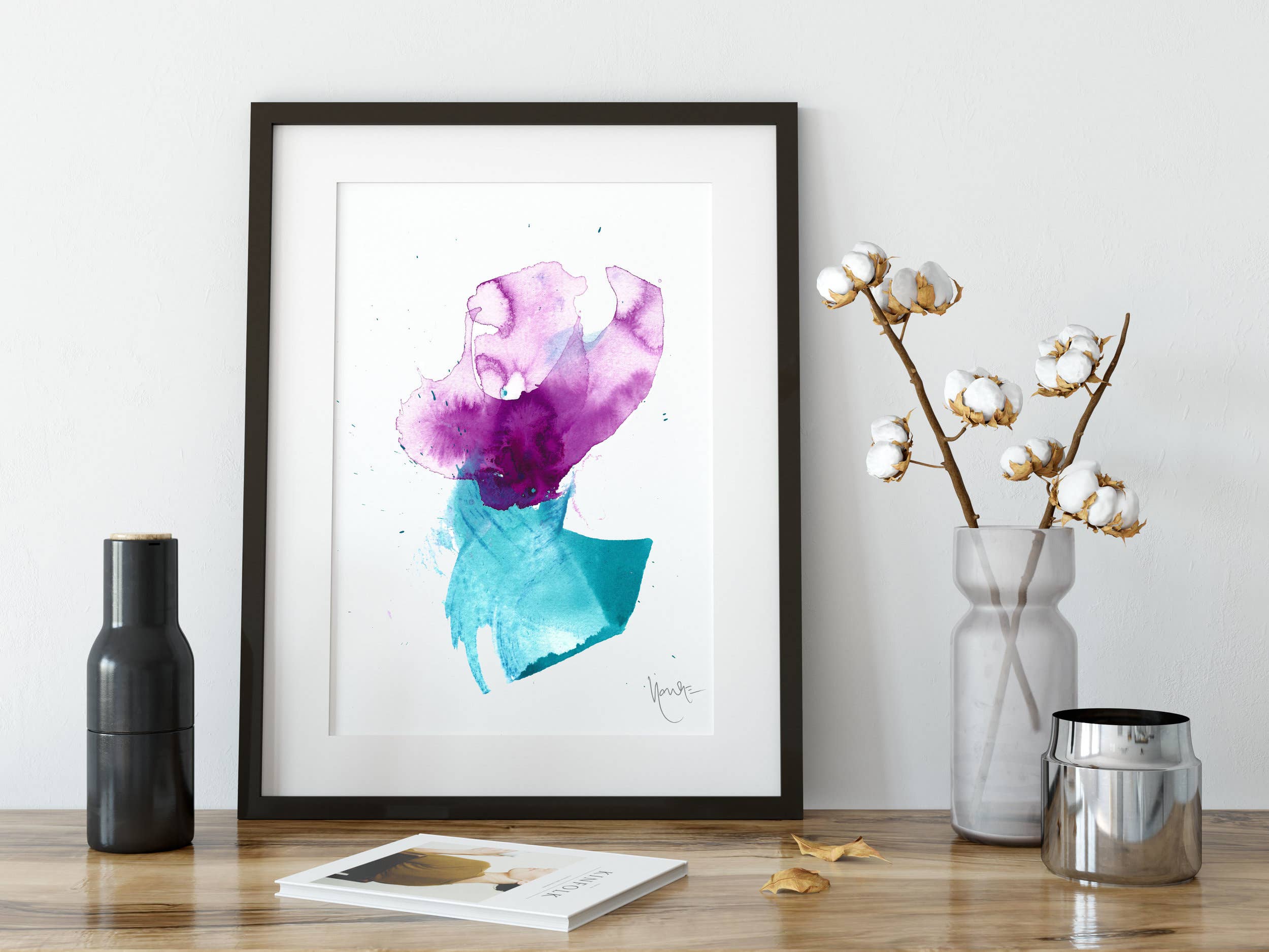 Nicolle Cure Art – wholesale Konsttryck – Tydlighet Skriv0