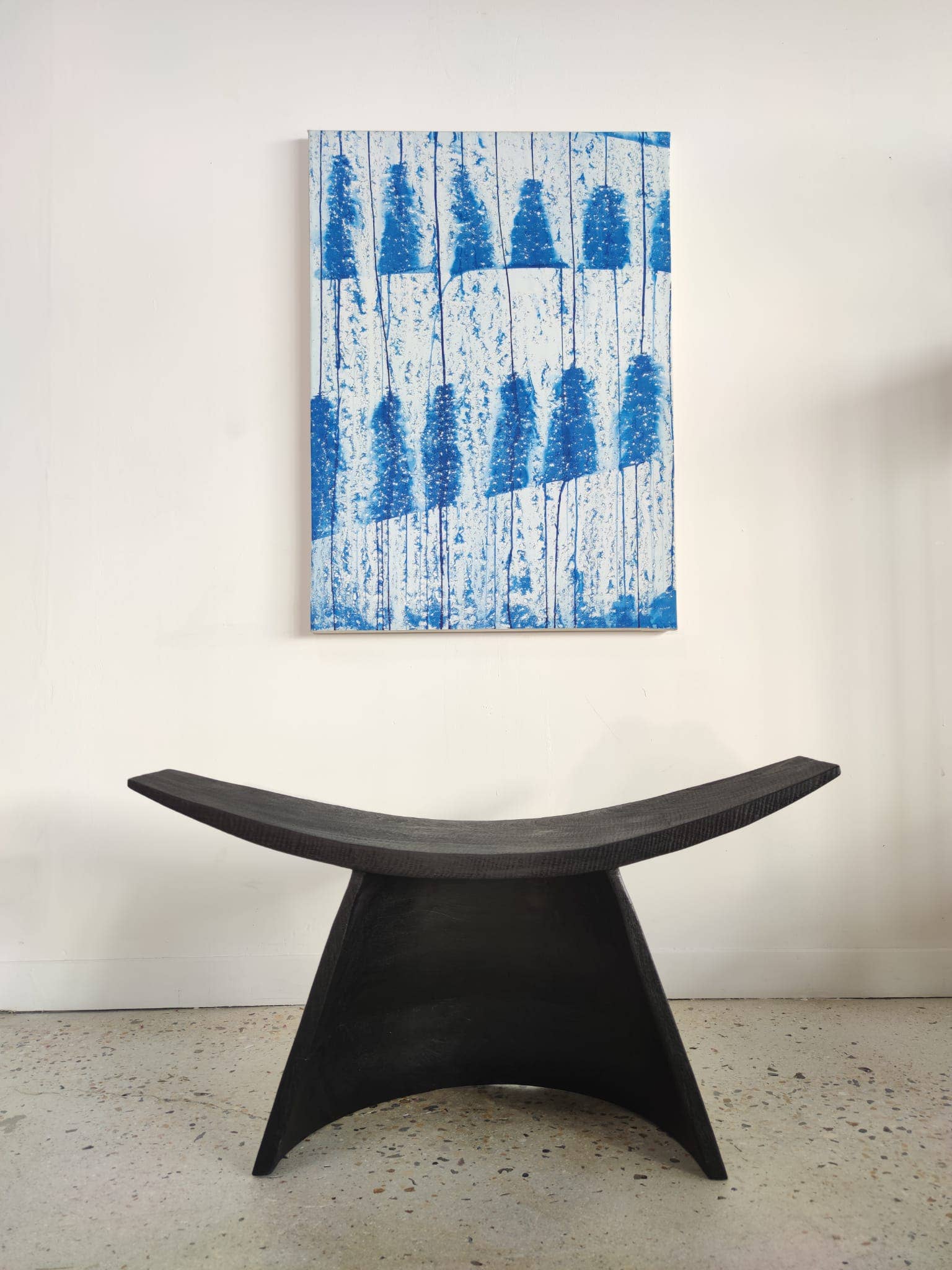 Office Objets – wholesale Stol – Minimalistisk fåtölj i svart trä12