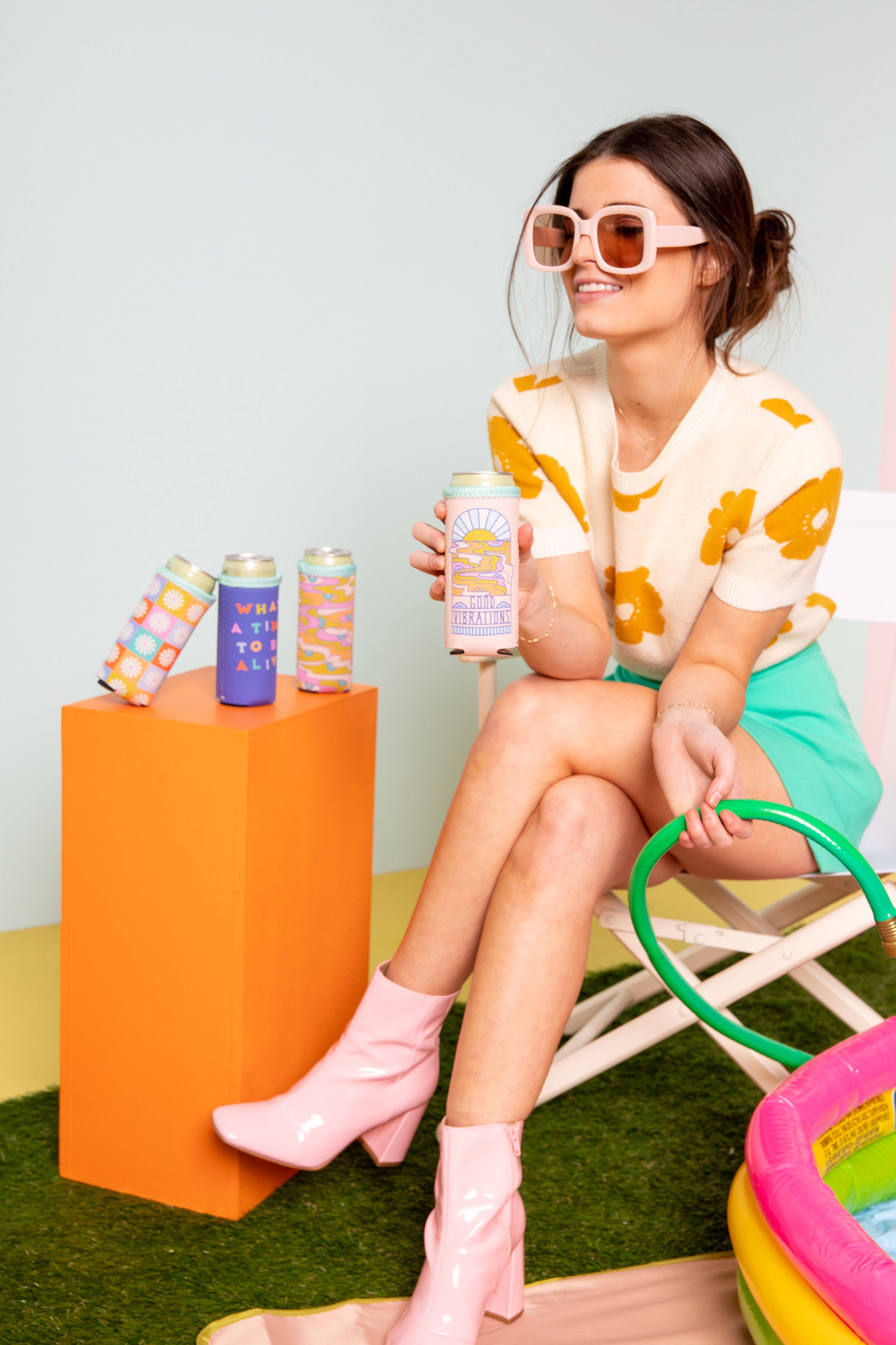 Talking Out of Turn – wholesale Drinkkramare – Vändbar Slim Can Hållare3