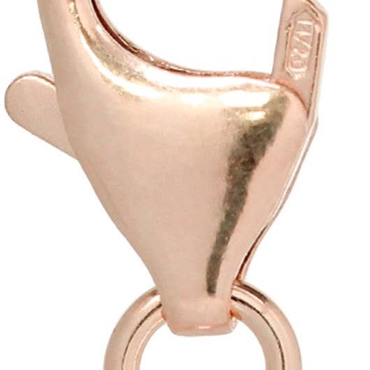 14Kt Rose Gold Filled 8.2mm Trigger Clasp W/ Ring - 5pcs/pack for wholesale by Plazko