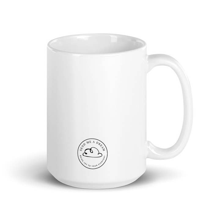 Send Me a Dream - Wholesale Coffee Mug - 15 oz Badass Boss Babe Luxe Oversized Mug3