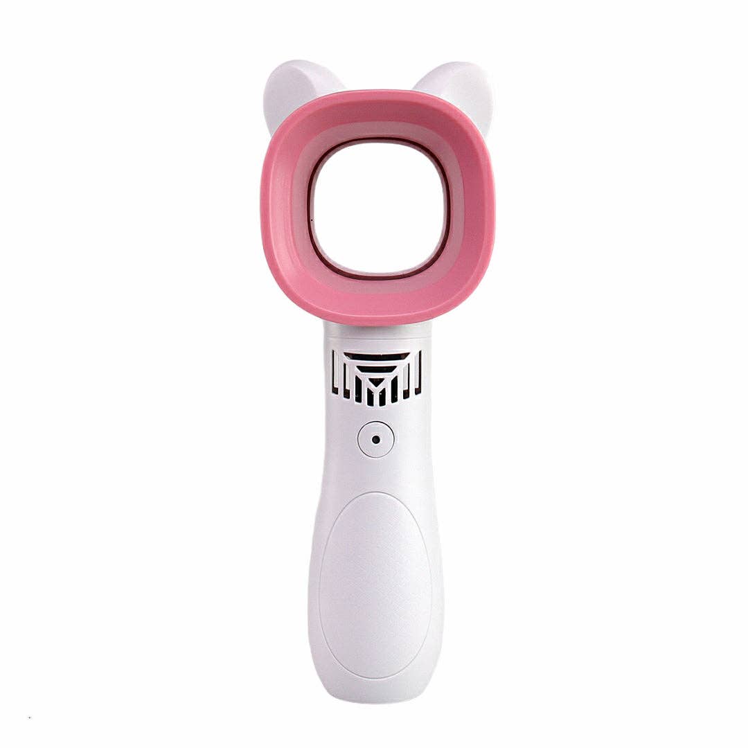 GladGirl - Wholesale Eyelash Curler - Cat Ear Blade-Less Handheld Eyelash Extension Fan0