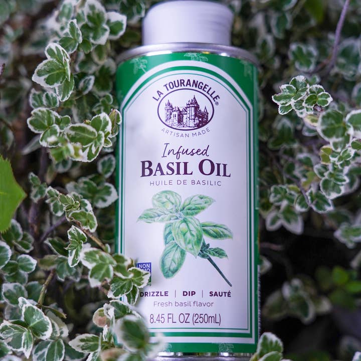 La Tourangelle - Wholesale Cooking Oil - La Tourangelle Basil Infused Oil, 8.45 Fl Oz - 6 Units7