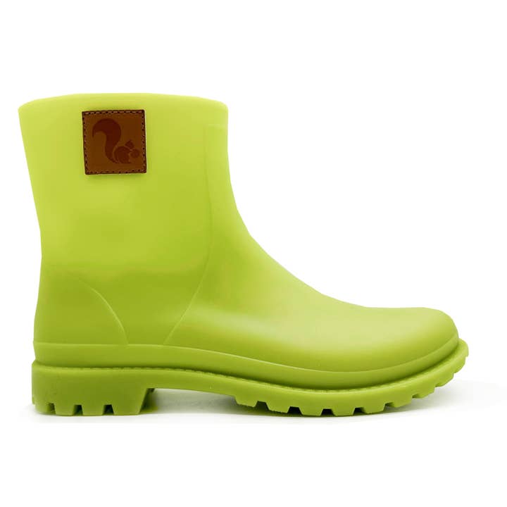 thies ® Bio Rainboot lime vegan | 100% vattentäta biologiskt nedbrytbara gummistövlar för wholesale av thies