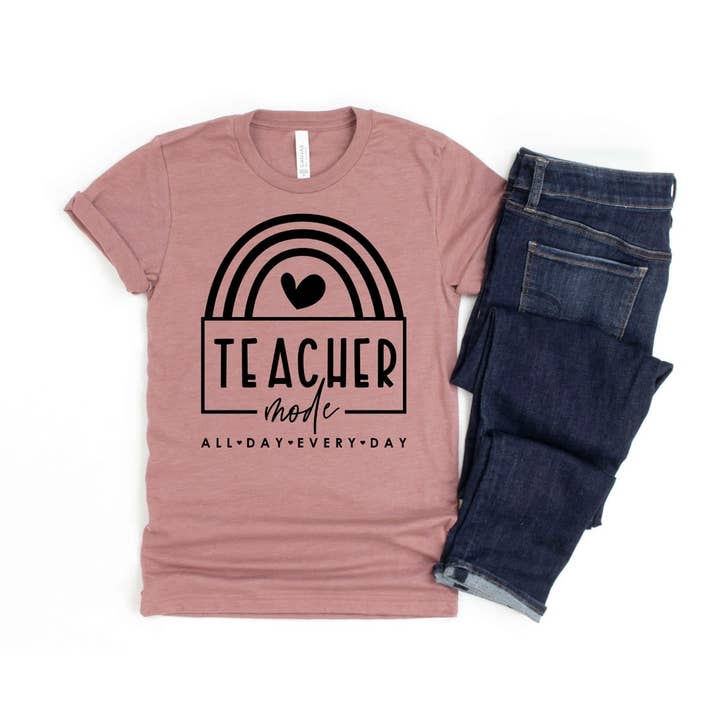 MELODY FAYE - Wholesale Screen printed t-shirt – Women′s - Teacher Gift Graphic Tees | Teacher Mode1