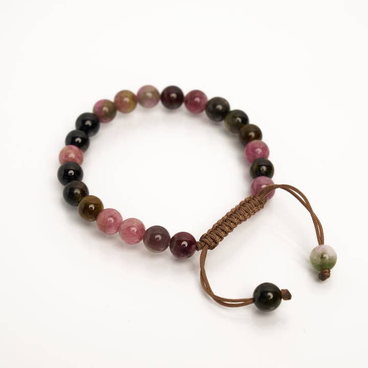 Watermelon Tourmaline Bracelet for wholesale by Open Heart Warrior