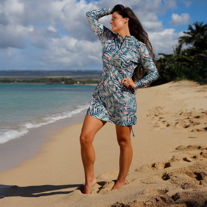 UV Skinz - Wholesale Swim Cover Up - Women's - Women's Convertible Swim Shirtdress29