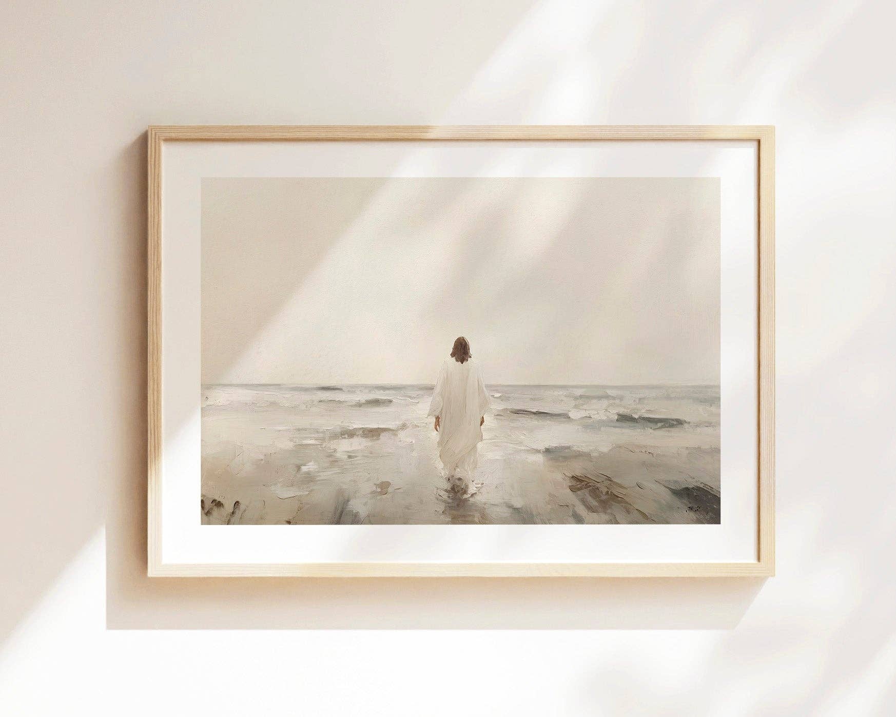 Great Thou Art - Wholesale Art Print - Jesus Walks on Water - print1