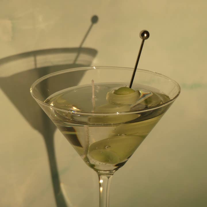 Candle Lume - Wholesale Novelty Candle - Extra Olives Martini Candle