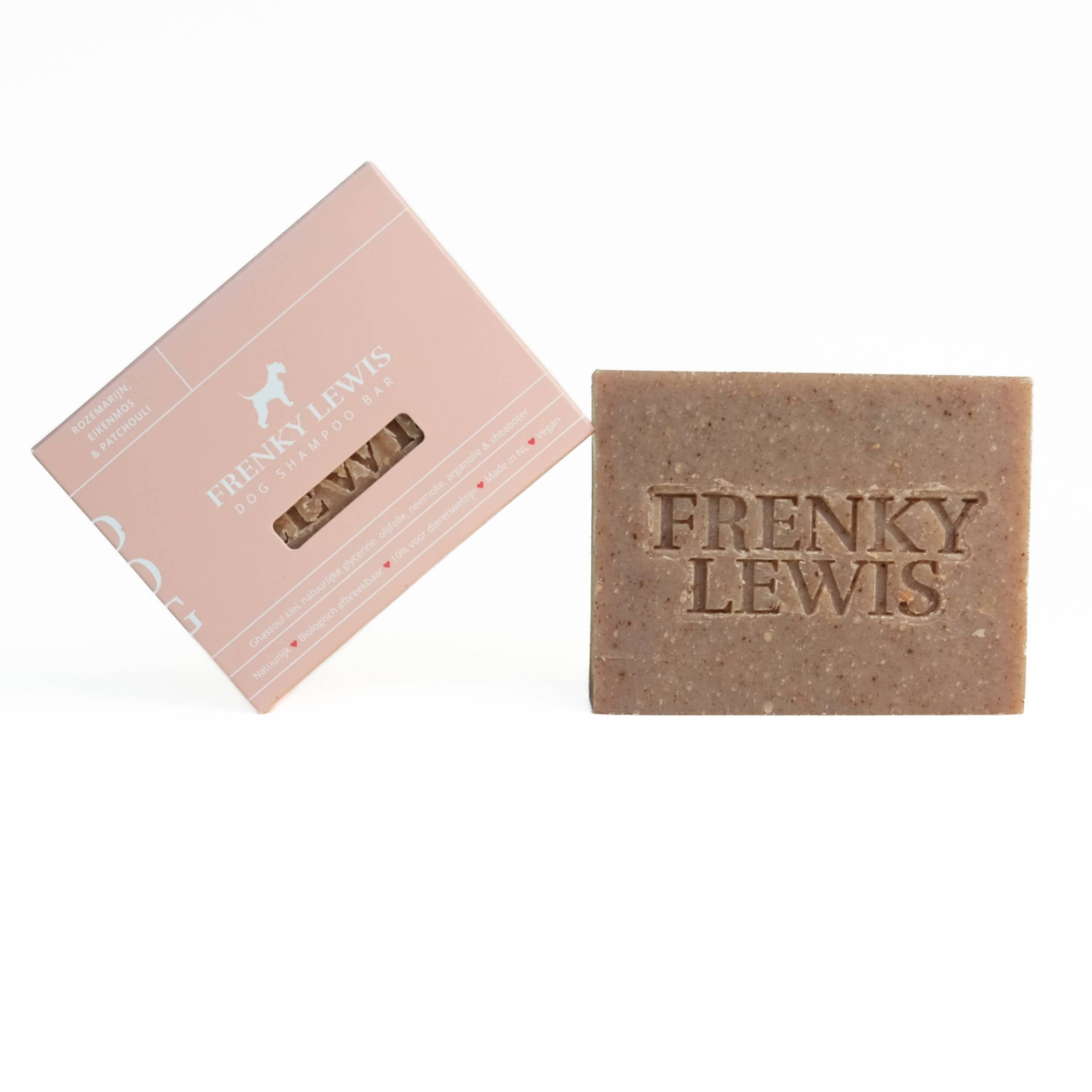 Frenky Lewis B.V. - Wholesale Pet Shampoo - Dog - Dog Shampoo Bar - 135gr - Rosemary, Oakmoss, Patchouly2