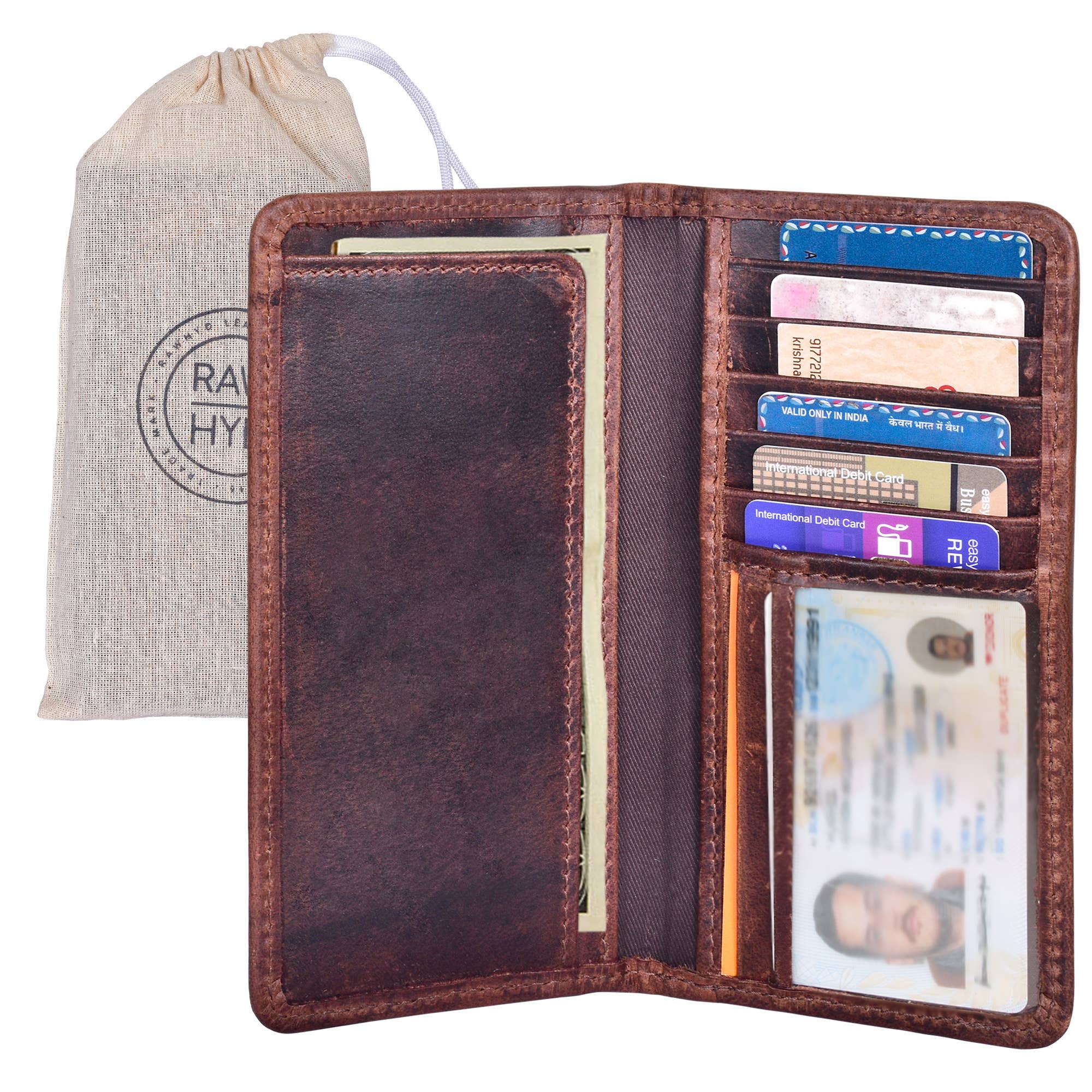 RAWHYD Leather Co. - Wholesale Wallet - Men's - Western Concho Wallet for Men2