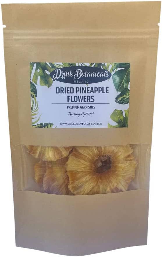 Drink Botanicals Ireland – wholesale Dried/dehydrated fruit – Dried Edible Pineapple Flower Rings - Drink Botanicals Ireland1