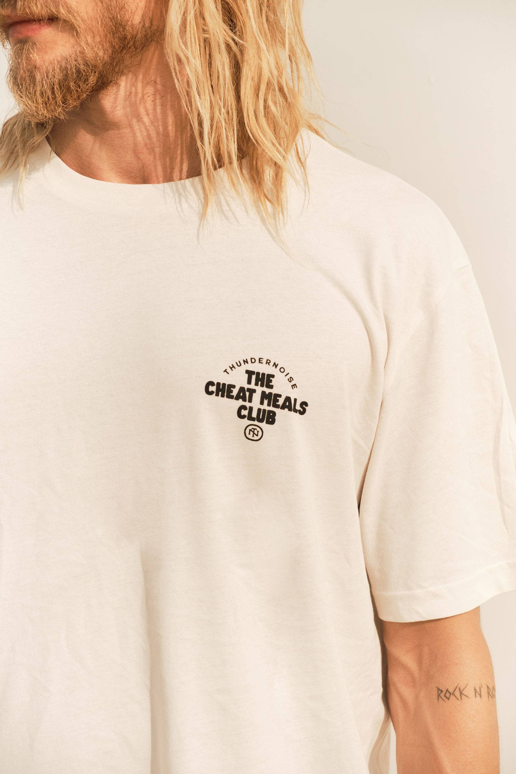 Aus Weiß Deadlift Donuts T-Shirt für den Großhandel auf Faire1