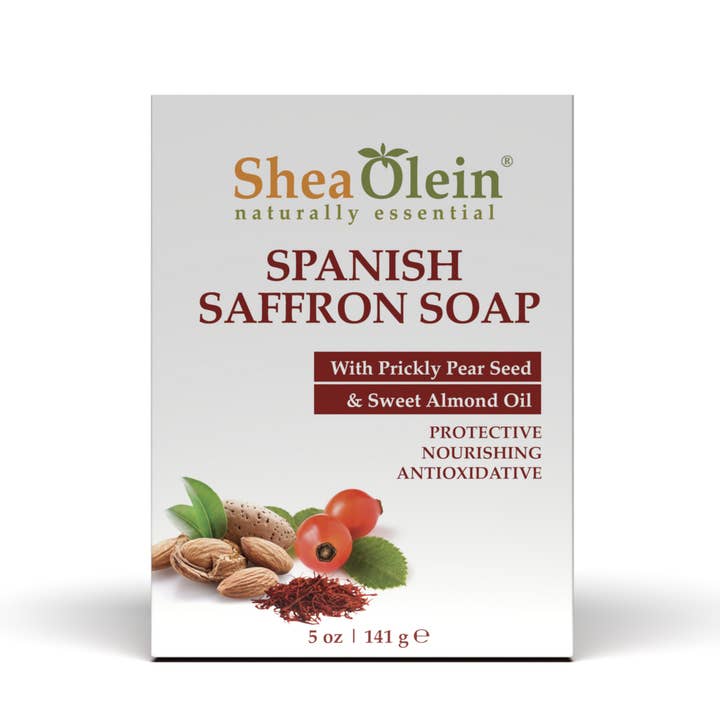 HA Fragrances - Wholesale Bar Soap - Spanish Saffron Luxury Soap with Prickly Pear Seed & Sweet Almond Oil – Radiance in Every Bar (141 g1