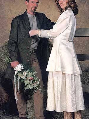 Folkwear – Engroshandel Frakke - Dame – 263 Countryside Frock Coat - Symønster5