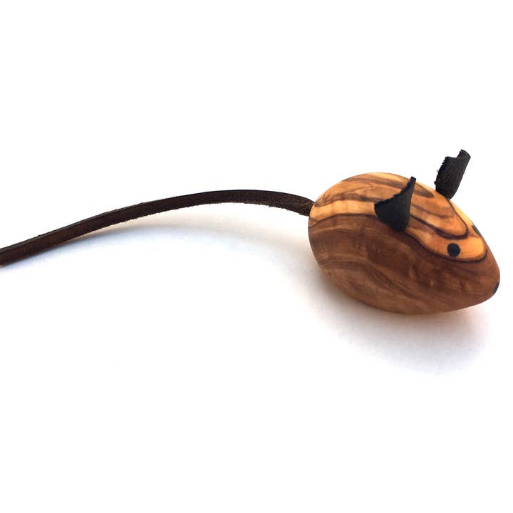 medina mood - Vente Jouet – chat - Souris de jeu pour chats Jouet pour chat en bois d'olivier3
