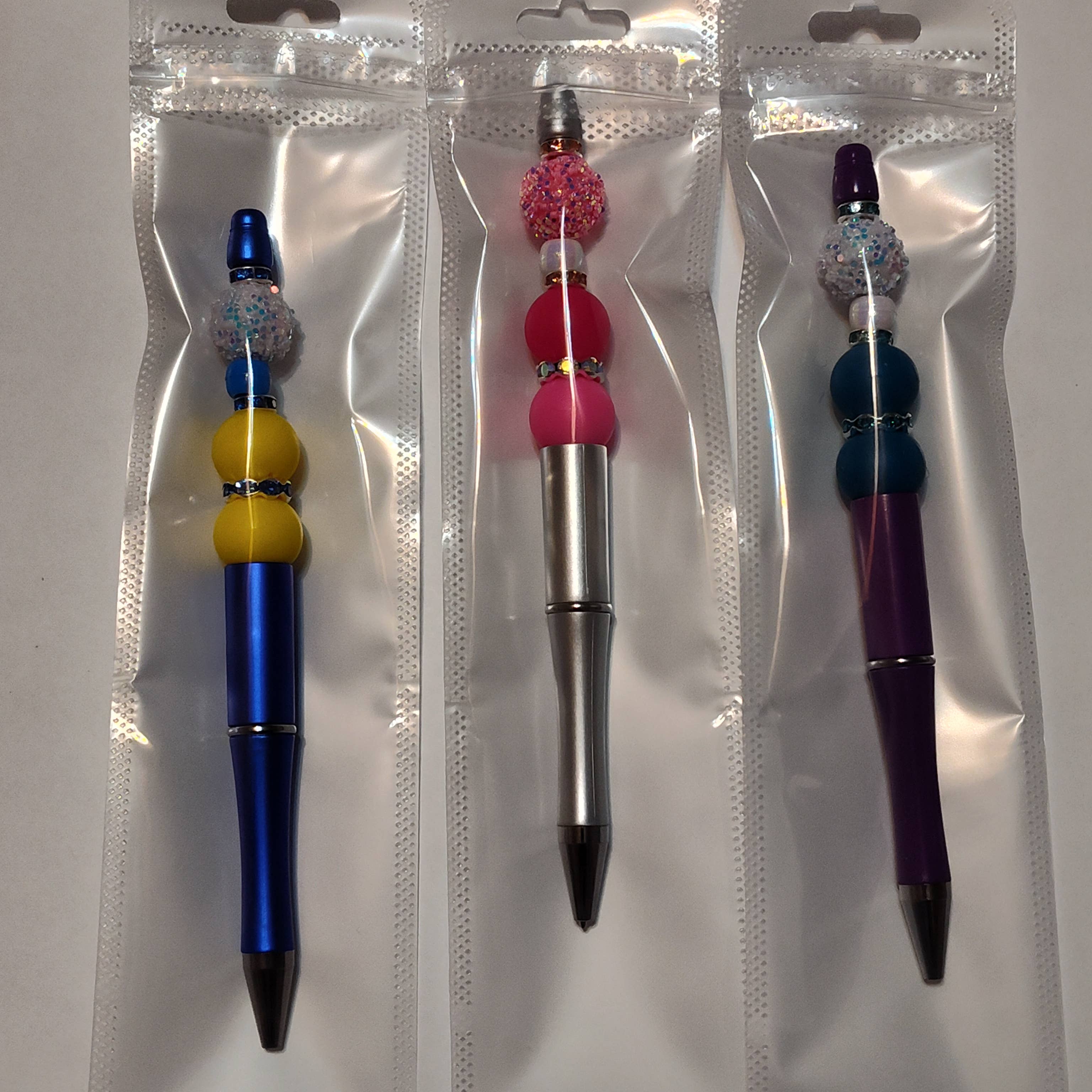Clover Garden Crafts - Wholesale Pen - Beaded Pen with A Sparkling Eye-catching Focal Bead5