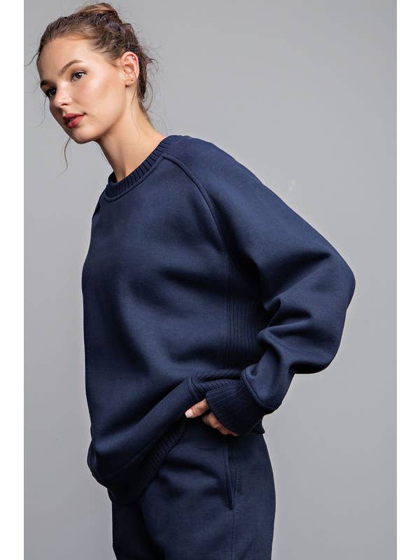 Sunday Morning – Sweatshirt - Mulher por atacado – T9797PL37 Plus Size Gola redonda Sweatshirt Francesa Terry21