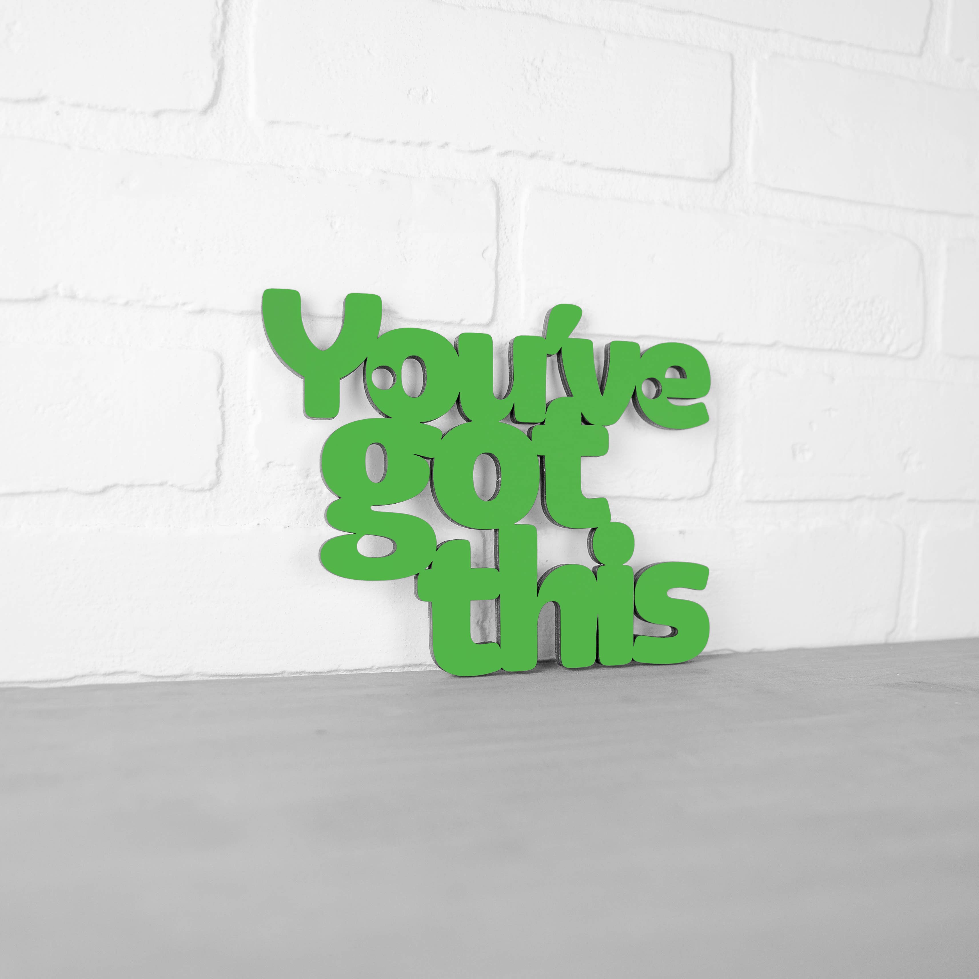 Spunky Fluff - Wholesale Wall Sign - You've Got This Inspirational Wood Wall Sign1