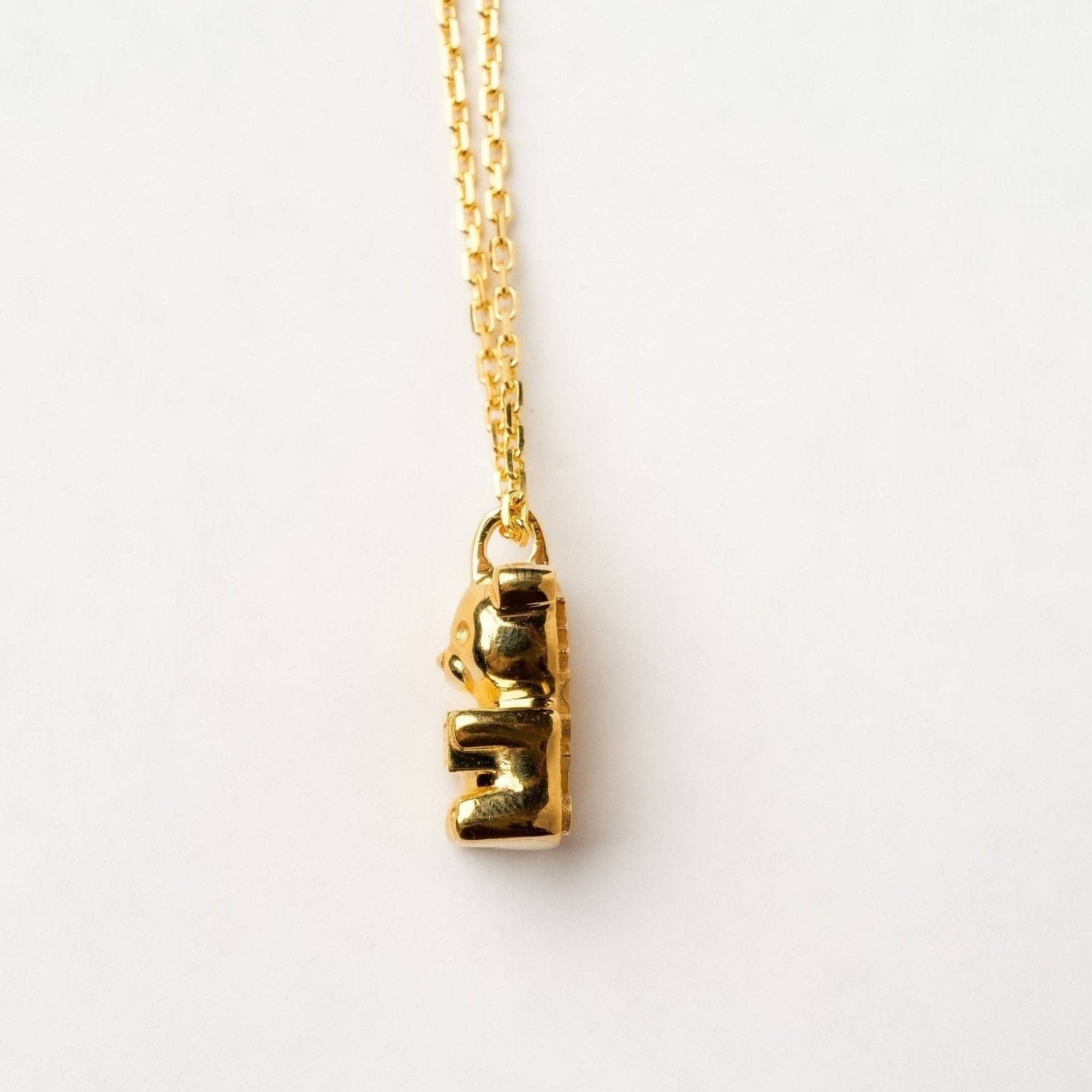 Vandal Gummy Bears - Wholesale Pendant/Charm Necklace - "Vandal Gummy" Necklace - 18k Gold (plated)2