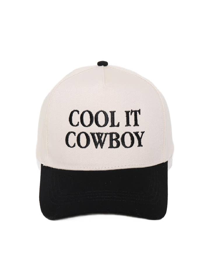 Gorra "Cool It Cowboy" para venta al por mayor de Embellish Your Life