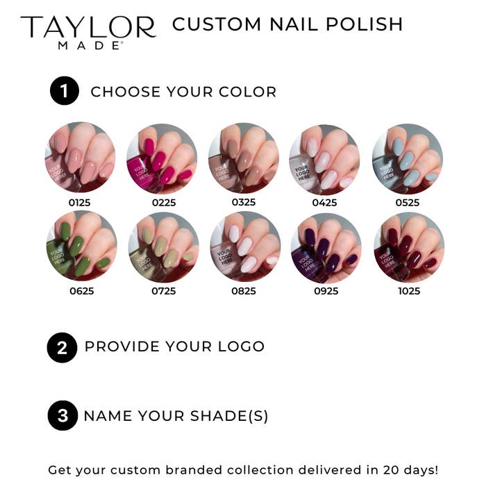 Taylor Made Polish - Wholesale Nail polish - NEW COLORS - Custom Nail Polish19