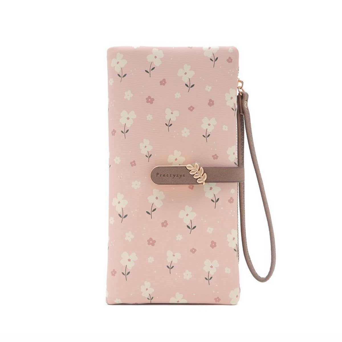 ACCITY - Wholesale Wallet - Women's - LADIES LONG SMALL FRESH PRINTED BUCKLE WALLET_CWAB23211