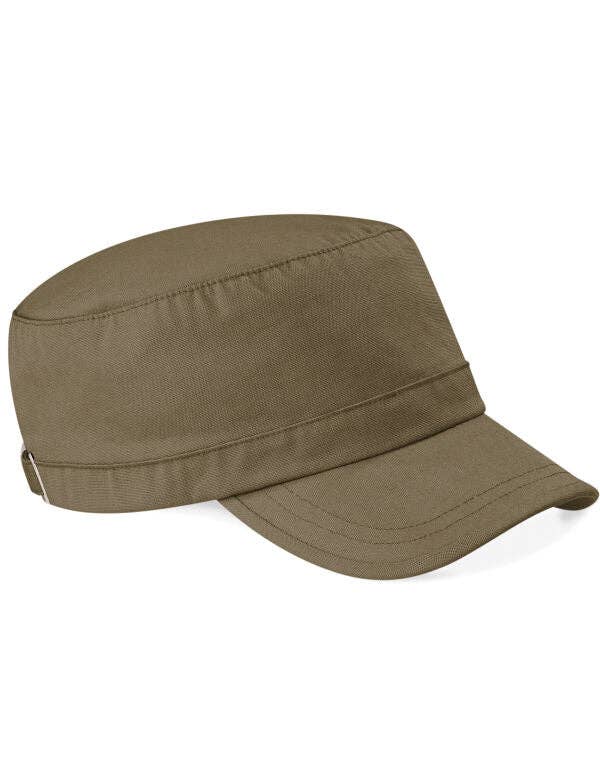Logo Free Clothing - Venta al por mayor Gorra de béisbol - Unisex - Gorra Beechfield Army, unisex, ajuste de hebilla, algodón, 7 colores, talla única2