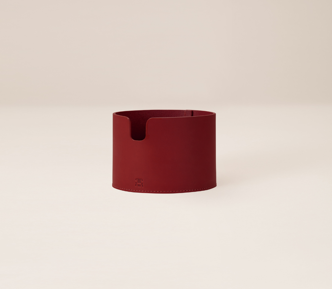 Paradise Row - Venta al por mayor Botelleros - Soporte de cuero para botellas de vino15