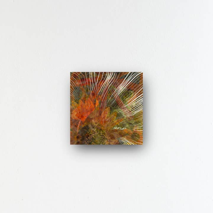 "nurture your soul stuff" - series: you are abundance, metal print for wholesale by DOEQUO