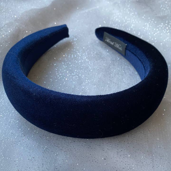 QueenMee Accessories – wholesale Fashion headband – women's – Padded Headband in Velvet