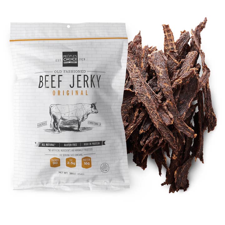People's Choice Old Fashioned Original Beef Jerky 2.5 oz for wholesale by Cow Crack Wholesale
