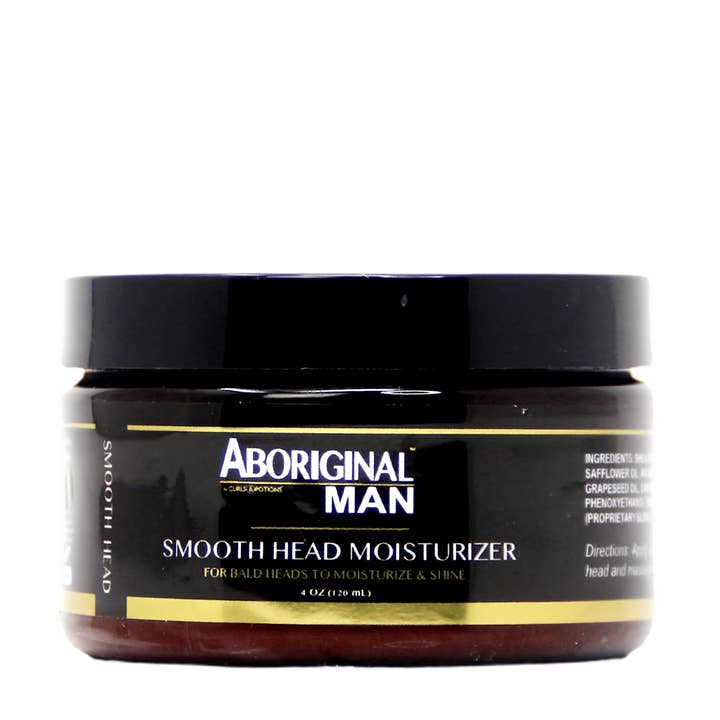 Aboriginal Man Smooth Head Moisturizer for wholesale by Curls & Potions