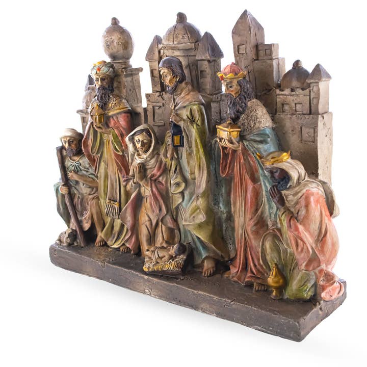 BestPysanky - Wholesale Nativity Scene Decor - Bethlehem Nativity Scene Figurine 12 Inches