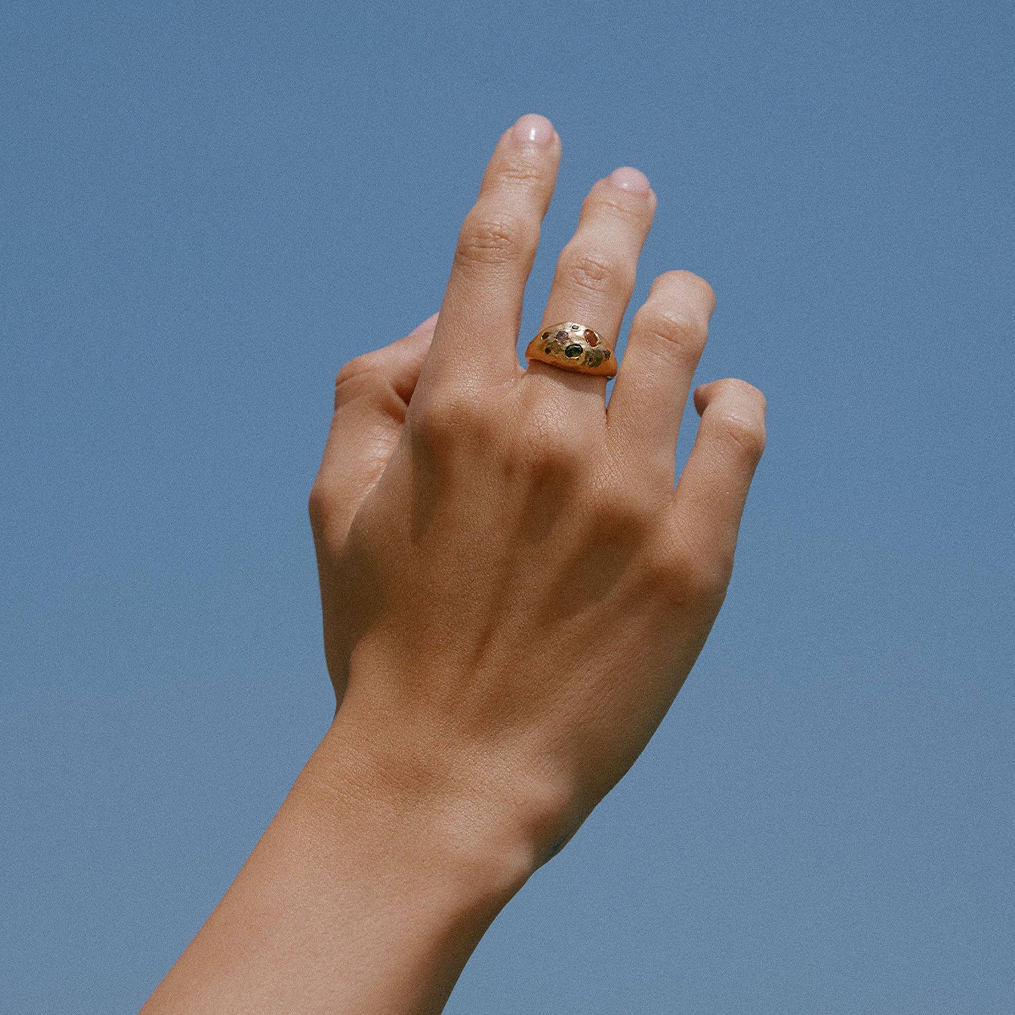 Agapée Jewelry - Wholesale Cocktail/Statement Ring - Dali Ring | Jewelry Gold Gift Waterproof5
