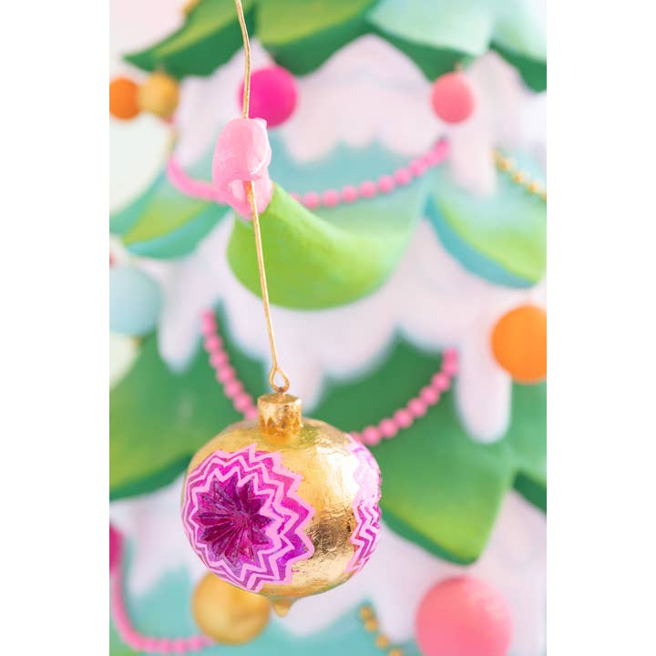 Glitterville - Wholesale Decorative Tabletop Object - Glitterville Pinesy On Point Display, Resin, 88"3