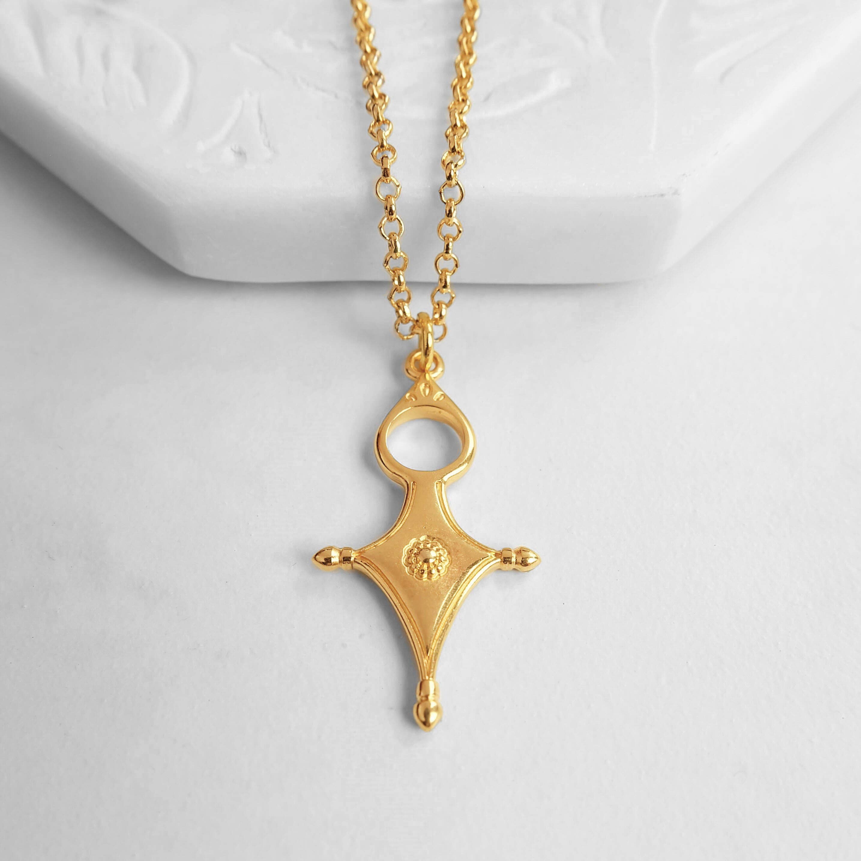 Augusta Jewellery - Wholesale Pendant/Charm Necklace - Tuareg Amulet Talisman Necklace