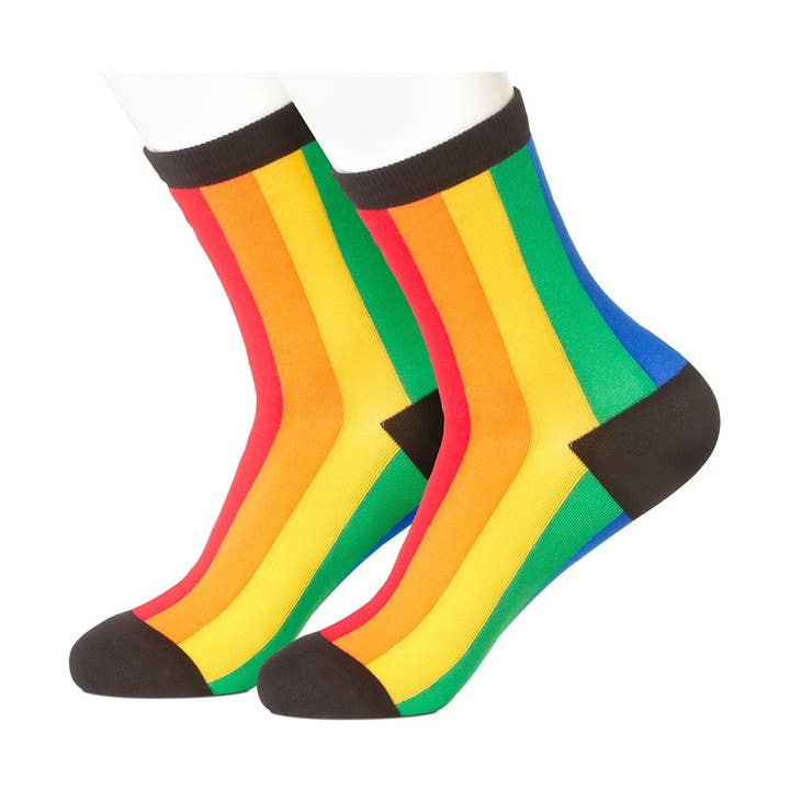 Rivers Stripe damessokken voor wholesale door Beau Ties of Vermont