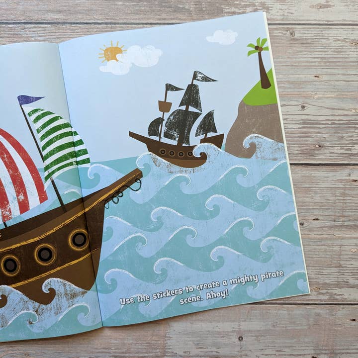 Robert Frederick Ltd - Wholesale Sticker - Kids & Baby - Boys - Create the Scene Sticker Book