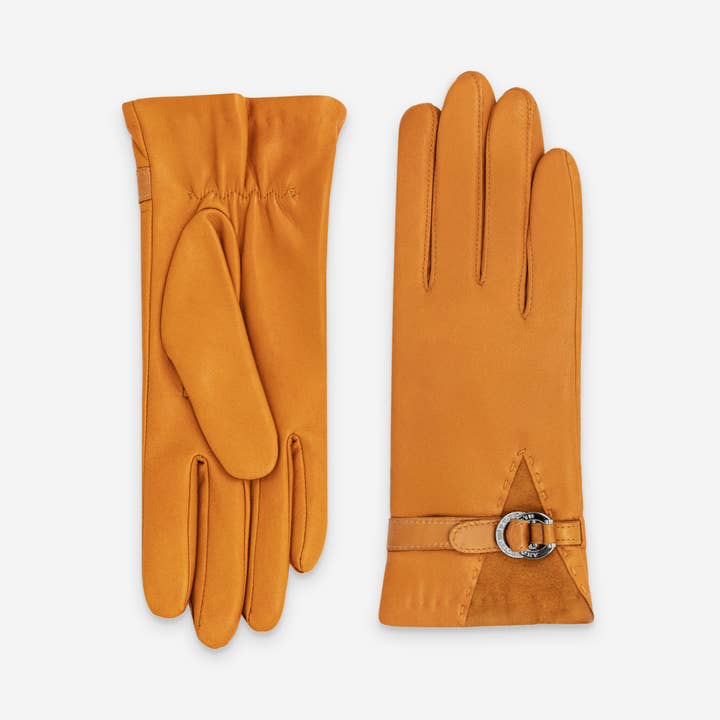 Glove Story - Wholesale Gloves - Women's - Lambskin Leather Gloves–Cashmere,Wool & Nylon Lining–21639CA9