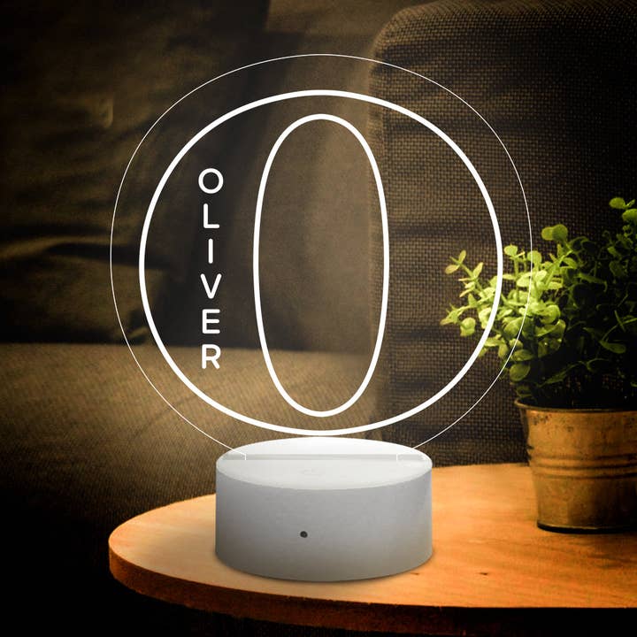 Naomi's Happy Place Shop - Wholesale Night light - A-Z 26 Letters Led Lamp Custom Name Night Light15