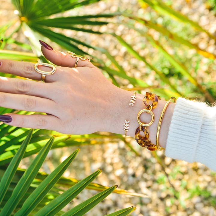 Angiie - Wholesale Link & Chain Bracelet - Marjorie bracelet1